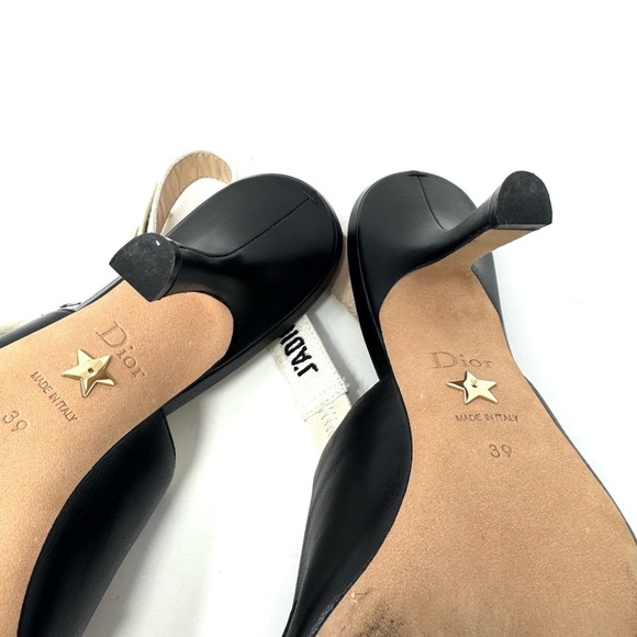Christian Dior J’Adior Floral Lambskin Slingback Pumps US 9 / EU 39 – Rare Print - Picture 13 of 16